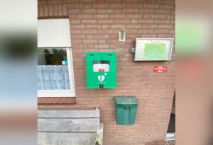 AED geplaatst bij Volkstuinvereniging Pastoor Barten